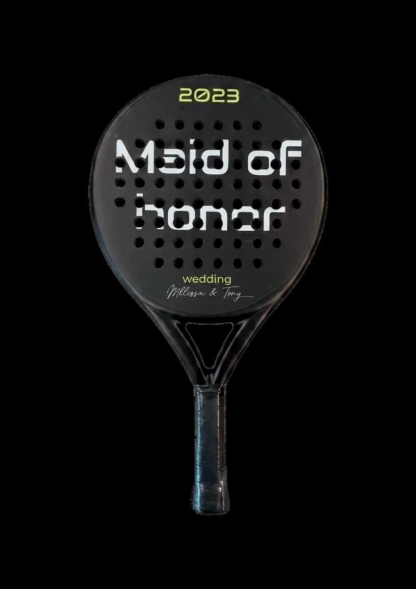 Custom Padelschläger für Maid of Honor