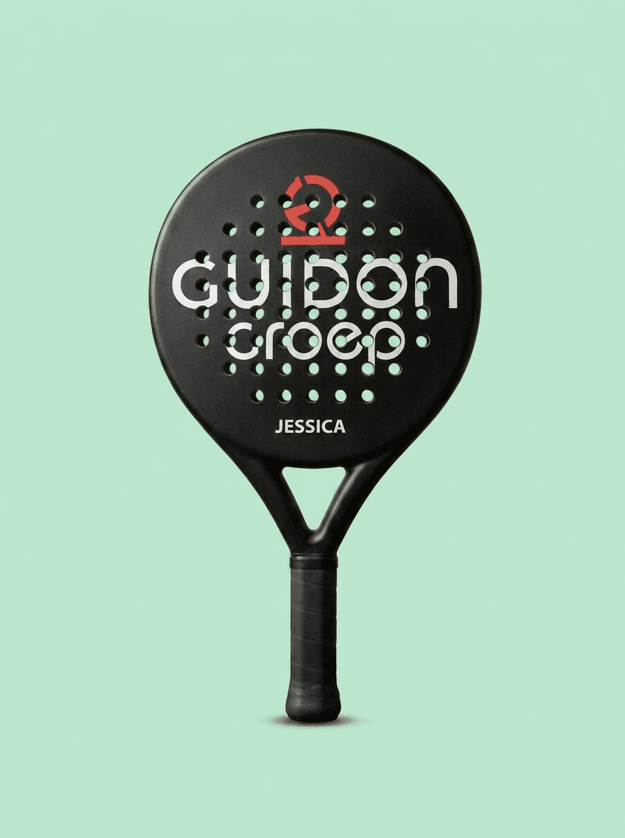 Custom padel racket for Guidon Groep