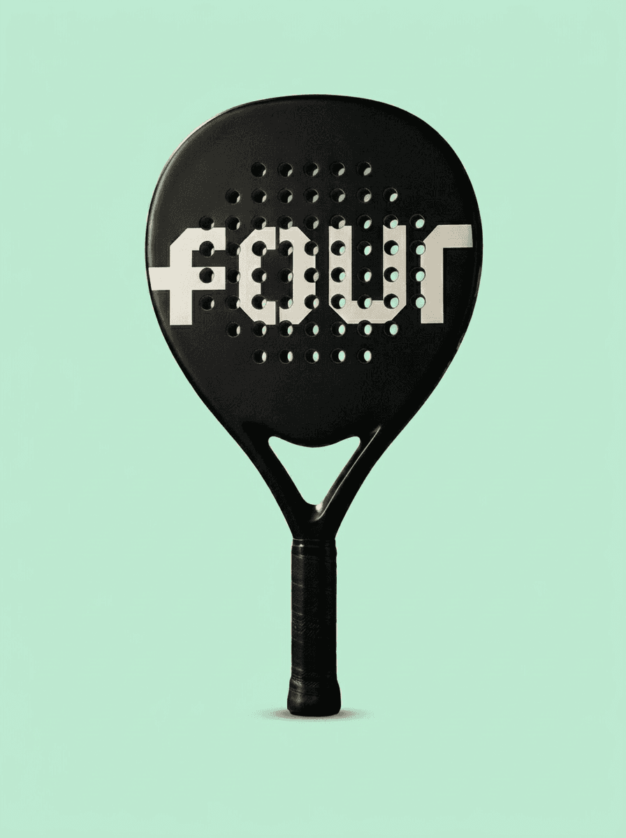 Custom padel racket for FOUR